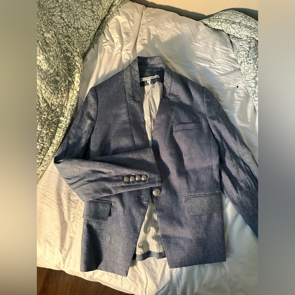 VERONICA BEARD Linen Blazer